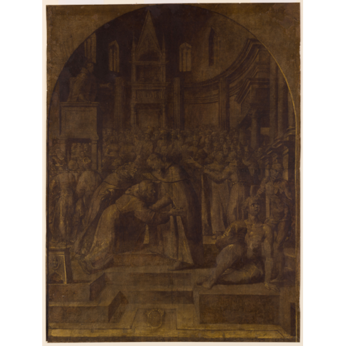 The Meeting of Saints Francis, Dominic and Angelus of Jerusalem at San Giovanni in Laterano, Rome